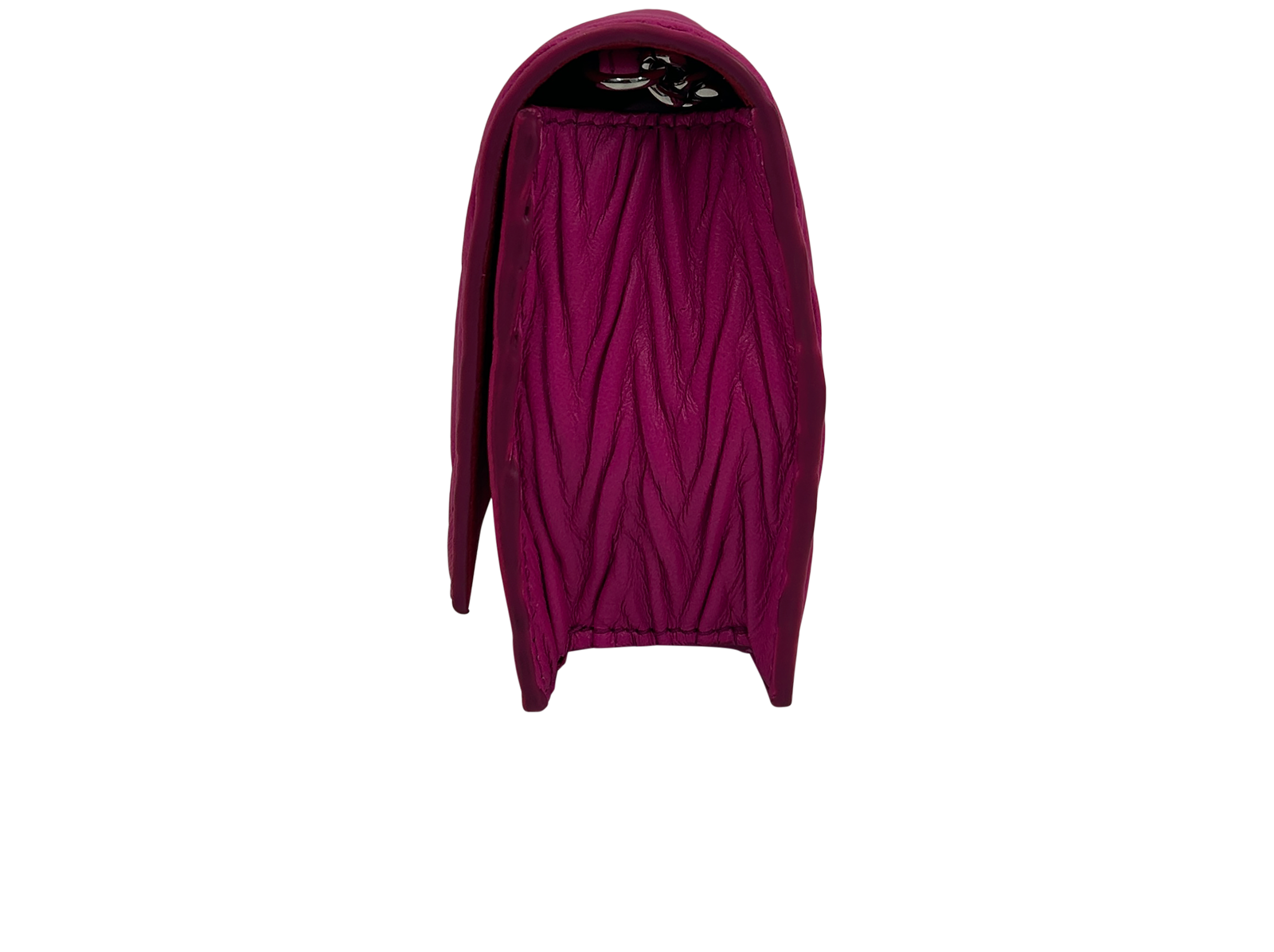 Bandolera Matelasse, 200&euro;, Bolso, Rosa, Animal - Piel, Vista inferior